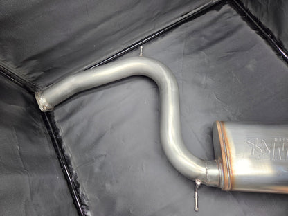 3" SS Hyundai Santa Cruz Axle back exhaust