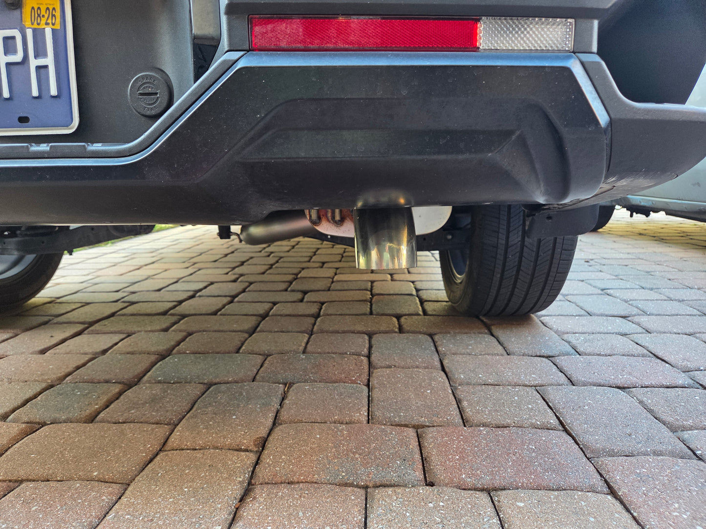 3" SS Hyundai Santa Cruz Axle back exhaust