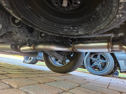 3" SS Hyundai Santa Cruz Axle back exhaust