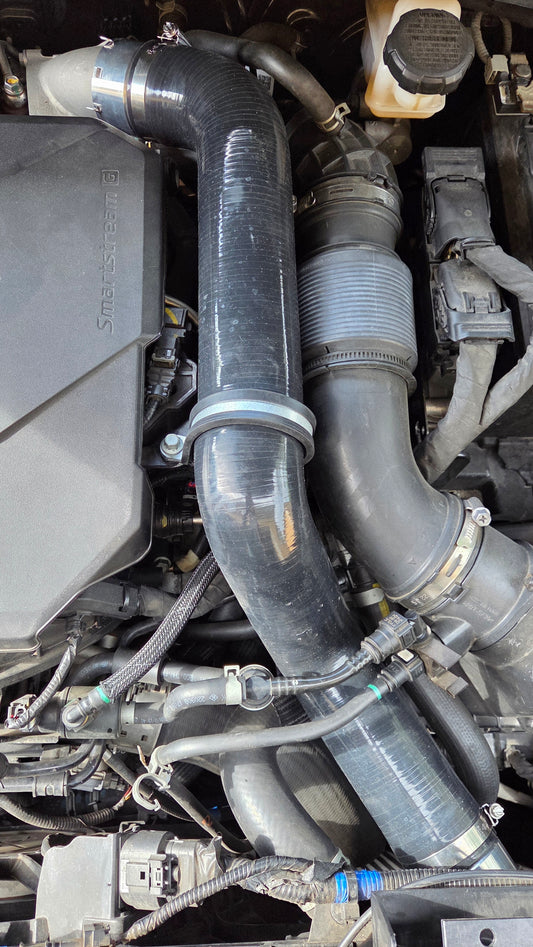 Hyundai Santa Cruz upper intercooler pipe